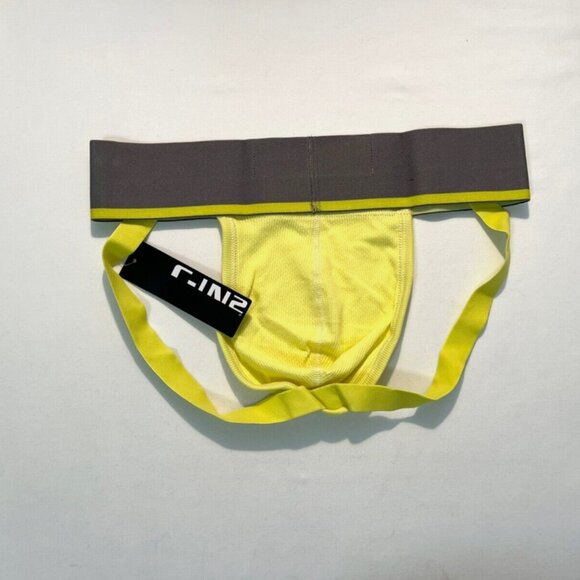 C-IN2 Size "L" Men's C-Theory Athletic Supporter - Yellow/Dark Gray - Jock - Picture 8 of 8